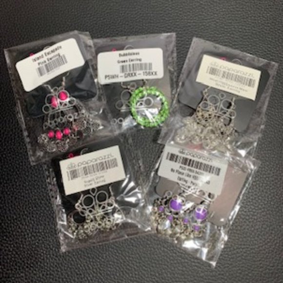 Mystery Lot of 15 Earrings Paparazzi Accessories - Picture 1 of 2